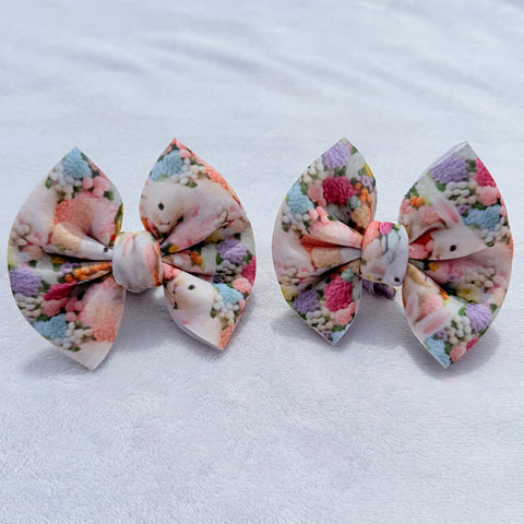 Floral Bunnies Miggie Piggies