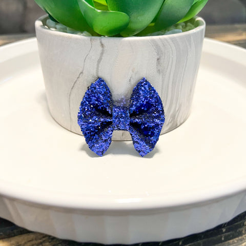 Blue Glitter Keira Mini