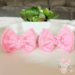 Pink Ruffle Piggies