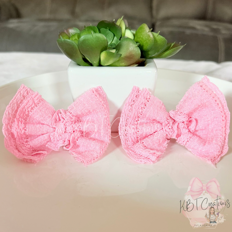 Pink Ruffle Piggies