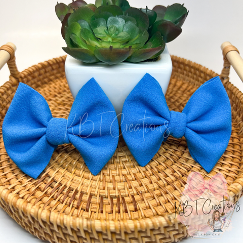 Neon Blue Crepe Piggies