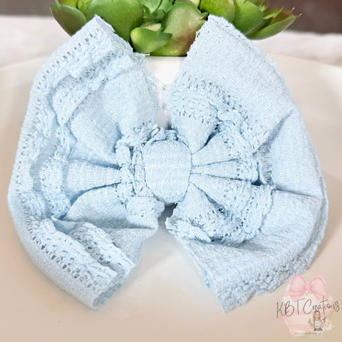 Blue Ruffles Biggie