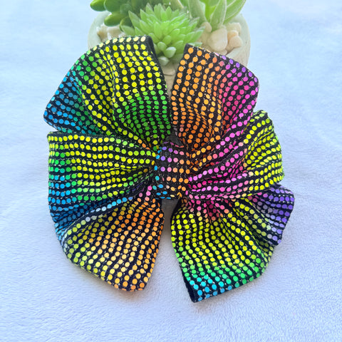 Rainbow Dots XL Messy Biggie