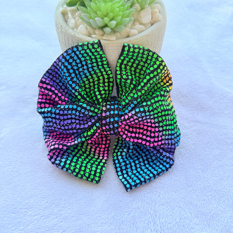 Rainbow Dots Messy Biggie