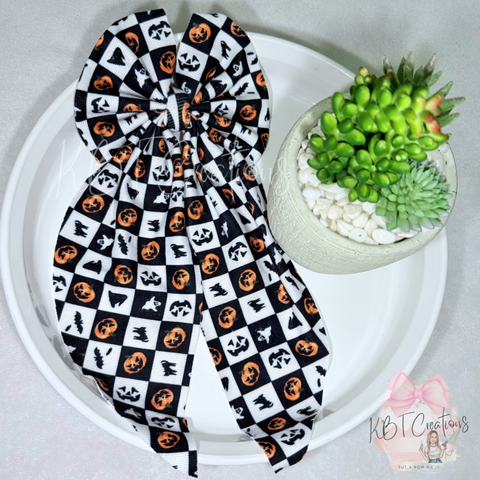 Checkered Spooky Texas Sailor