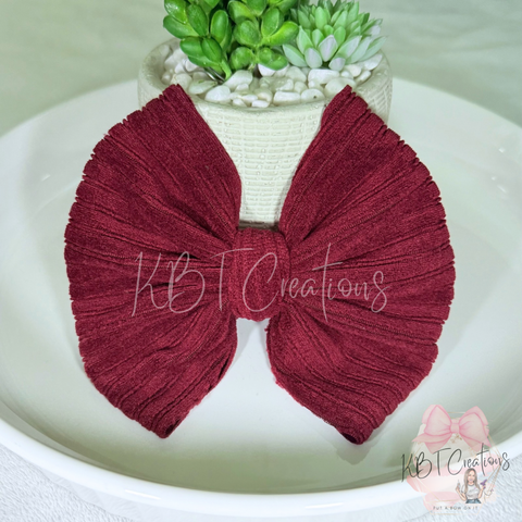 Burgundy Corduroy Biggie