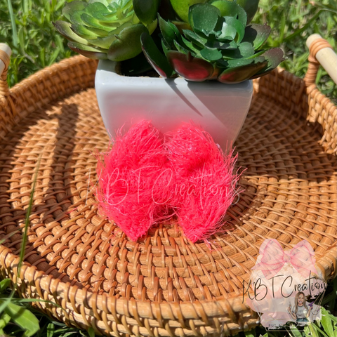 Neon Pink Furry Micro