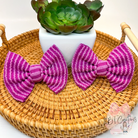 Fuschia Waved Piggies